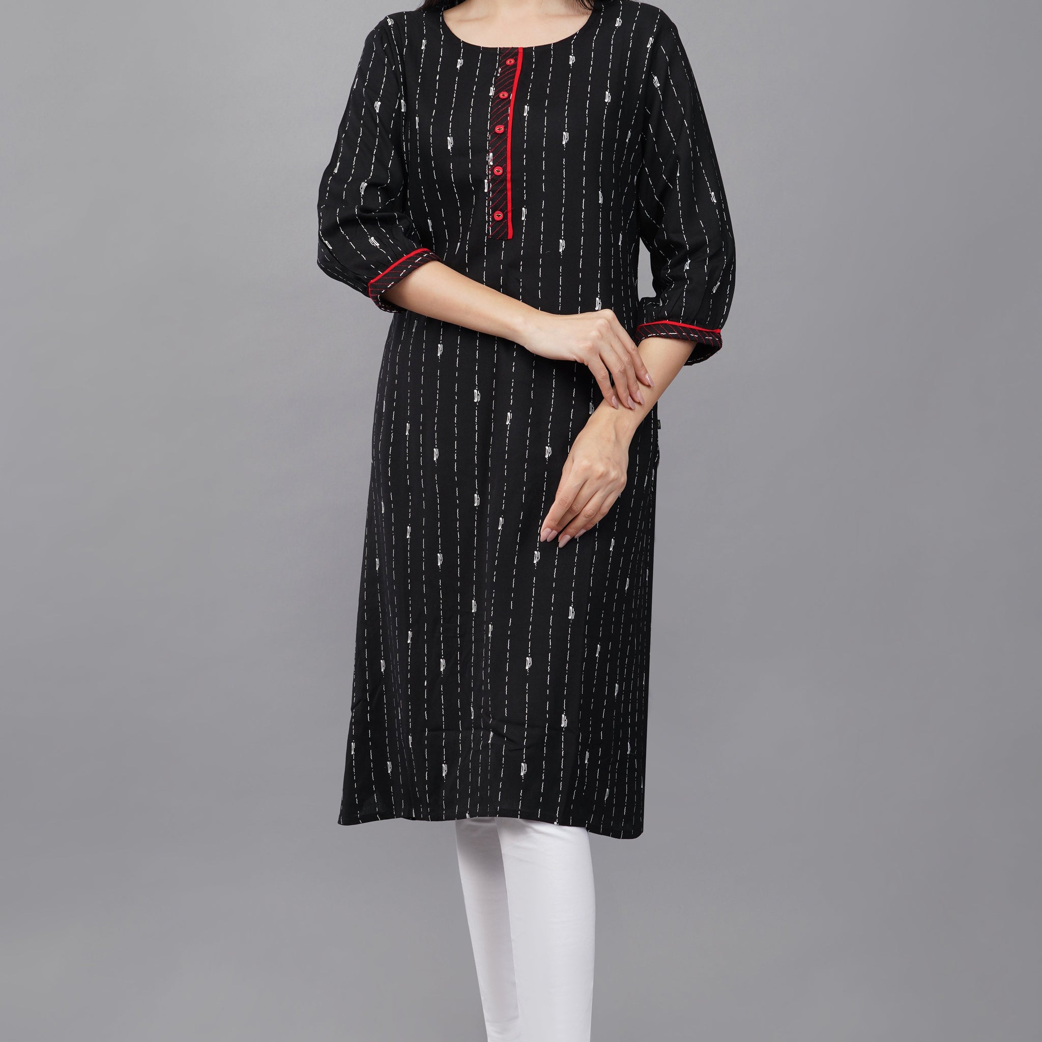 Striped Straight Kurta