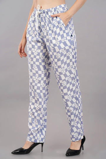 Wine Print Sleepwear Women Comfort Fit Pajama